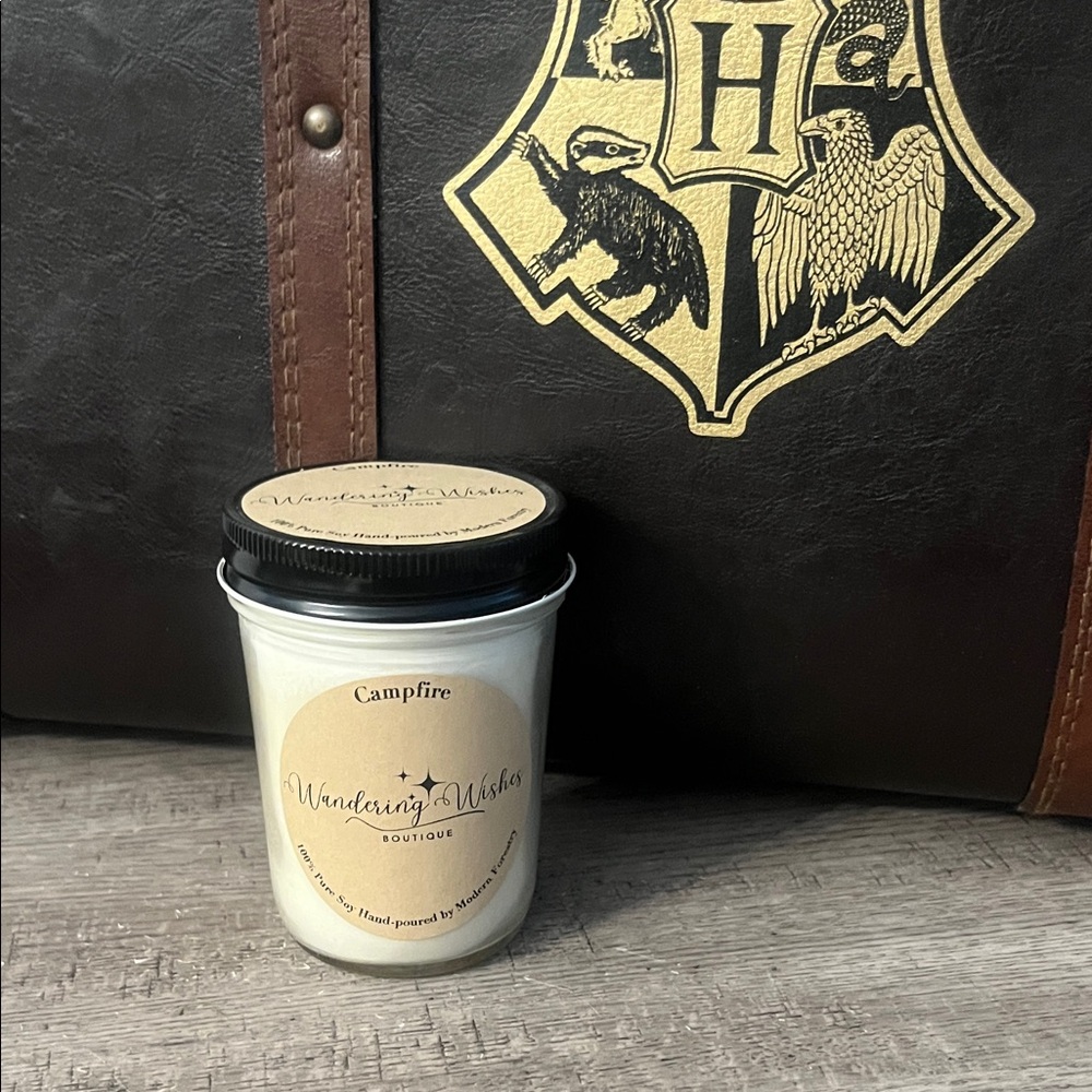 Campfire Scented 100% Soy Candle